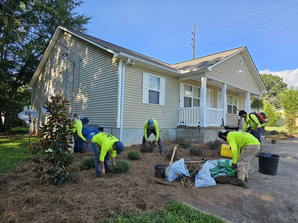 Top-rated garden landscaping in Pelham, AL by Us Lawns