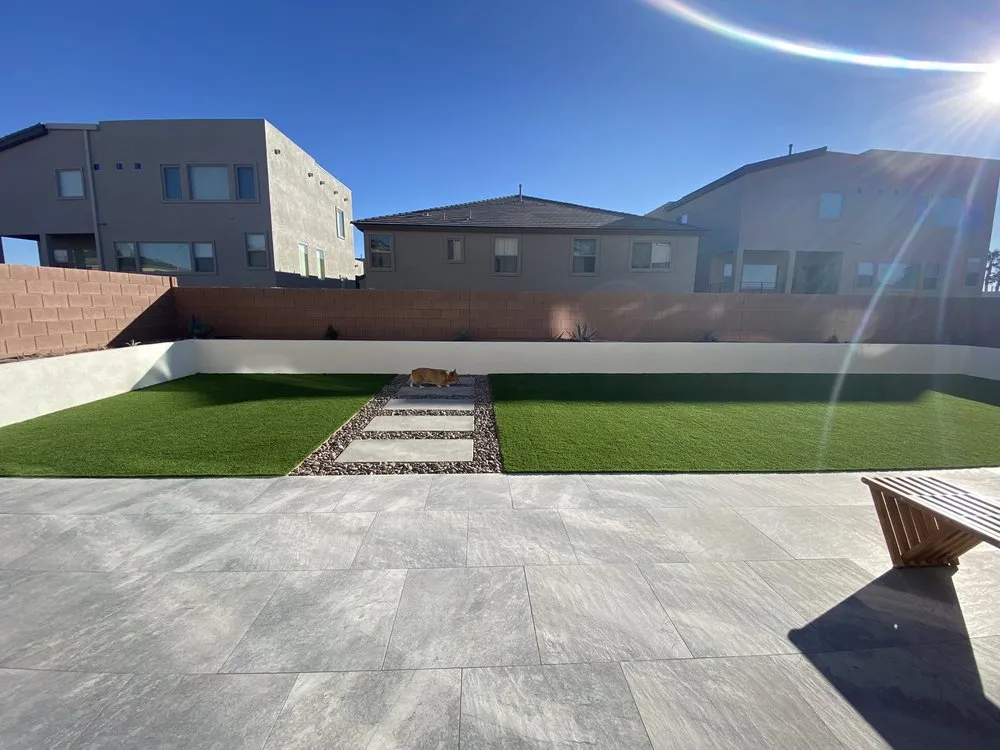 Local landscape installation in Las Vegas, NV by US Turf