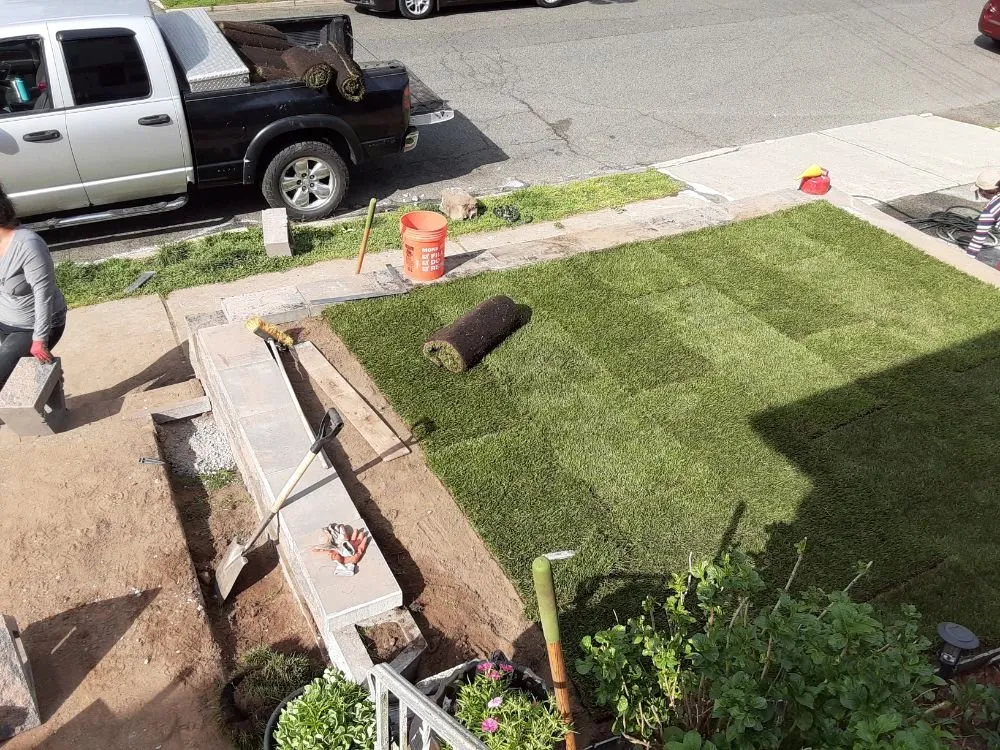 Custom lawn mowing service near you in Trenton, NJ by USA Landscaping and Construction