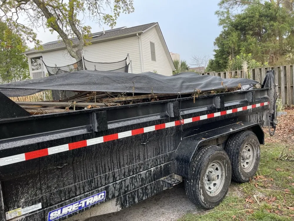 Custom yard cleanup service for beautiful yards in Myrtle Beach, SC by USA Landscaping