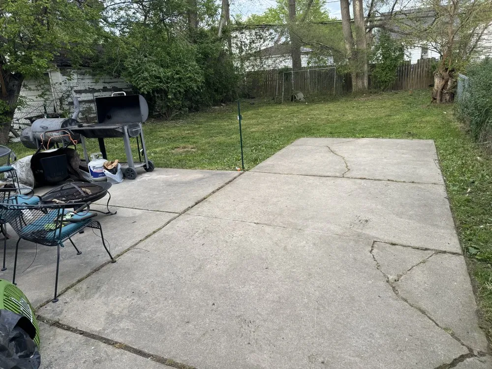 Local landscape installation in Detroit, MI by Ussery Landscaping