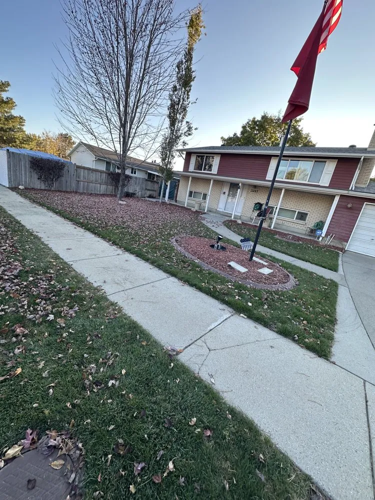 Local yard cleanup service for residential properties in Cottonwood Heights, UT by Utah American Lawn Service