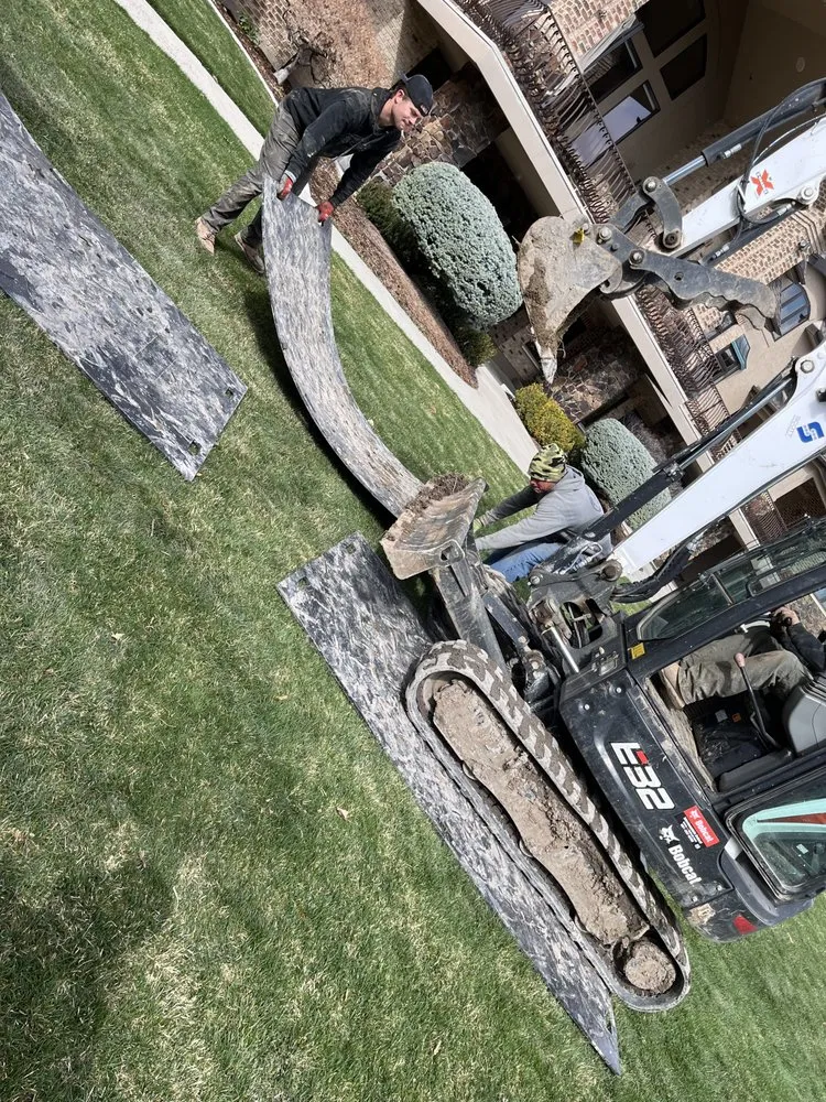 Affordable outdoor landscaping with custom design in Orem, UT by Utah Tree Planters