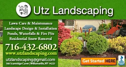 Affordable landscaping services near you across Williamsville, NY - Utz Landscaping
