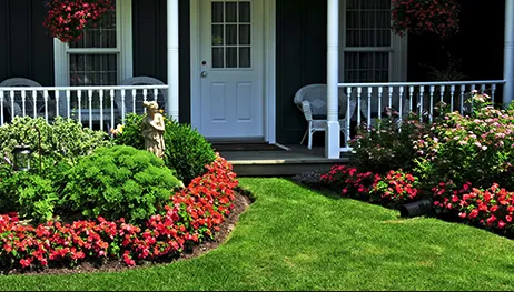 V & C Lawn Service Logo