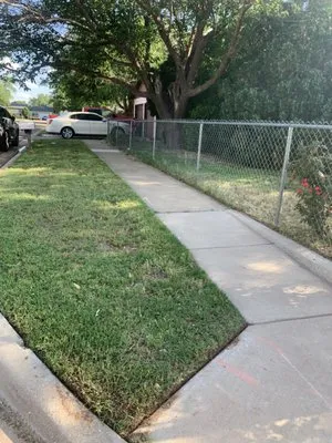 V & I Lawn Care Logo