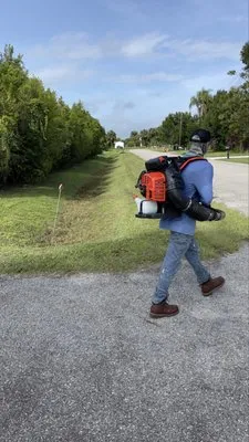 V & Z Lawn Care Logo