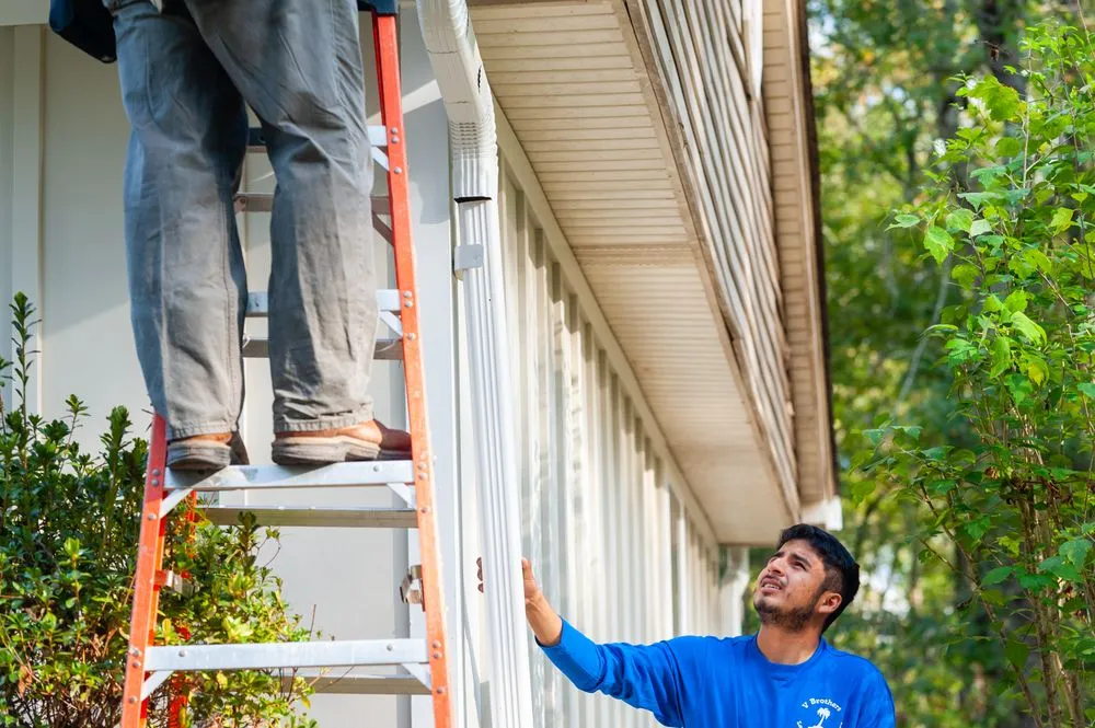 Professional landscape installation in Dearing, GA by V Brothers Landscape & Gutters