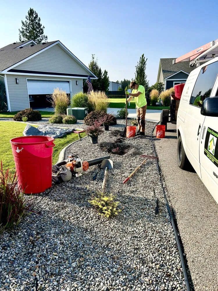 Expert outdoor landscaping in Post Falls, ID - V Enterprises