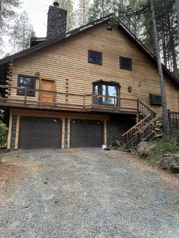 Custom landscape design in Grass Valley, CA by V. G. Landscaping