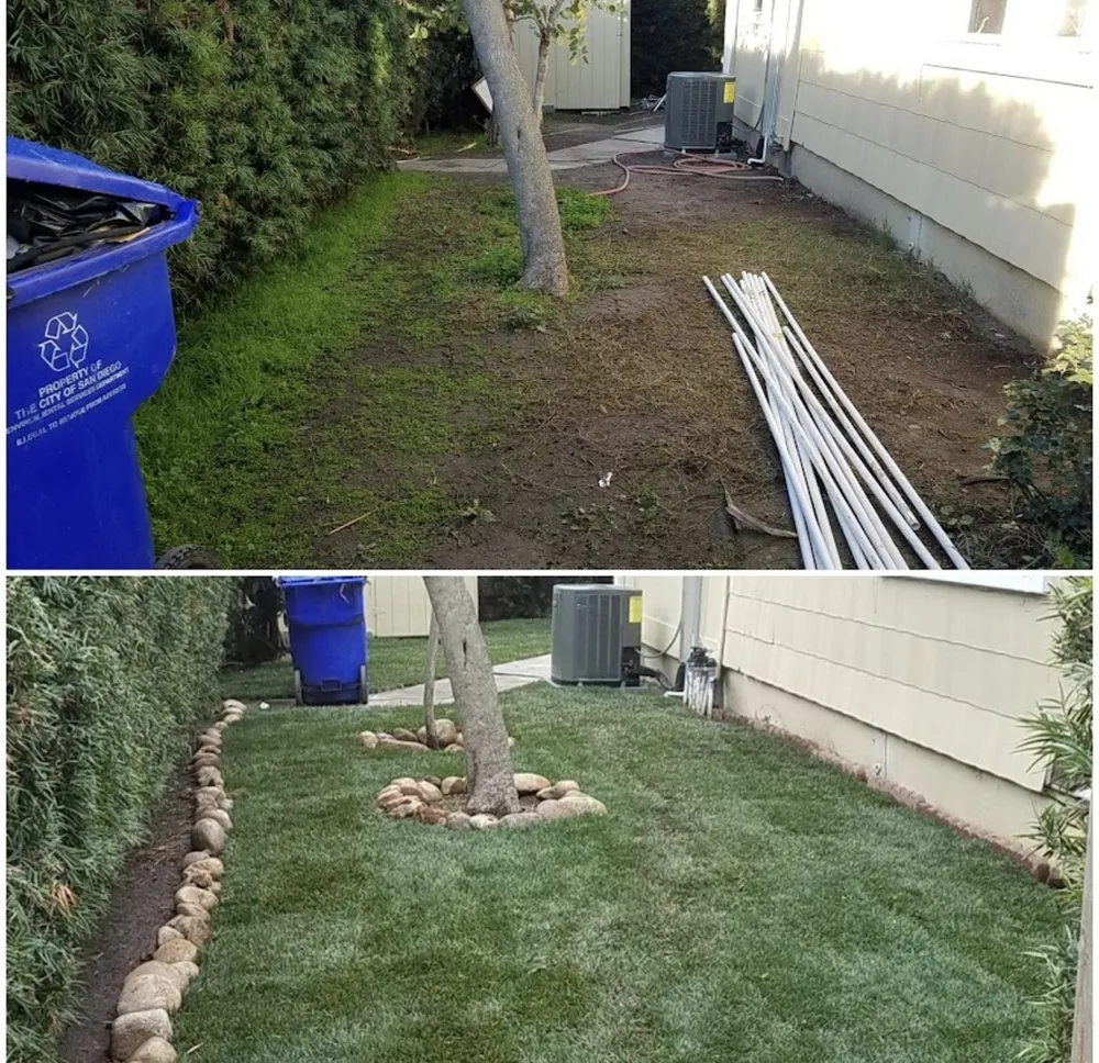 Reliable yard maintenance for residential properties in Grand Terrace, CA by V Landscaping and Maintenance