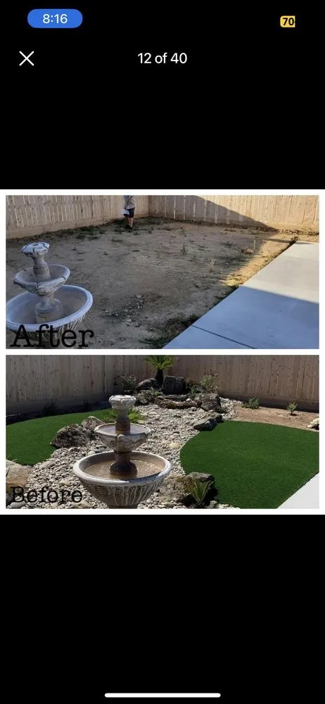 Professional garden landscaping in Grand Terrace, CA - V Landscaping and Maintenance