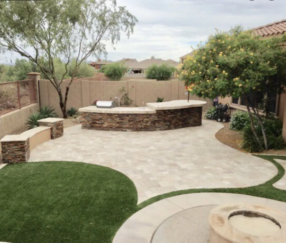 Affordable landscape design for year-round maintenance across Highland, CA - V Landscaping