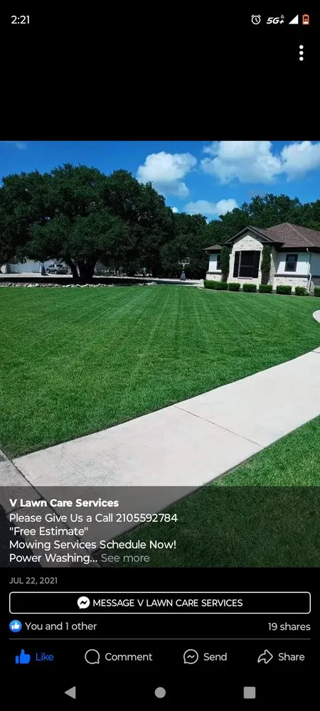 Custom outdoor landscaping for beautiful yards in San Antonio, TX by V Lawn Care Services