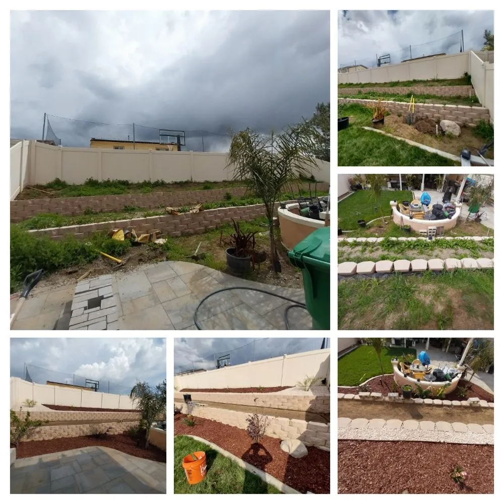 Professional garden landscaping experts serving Perris, CA - V V Greenland