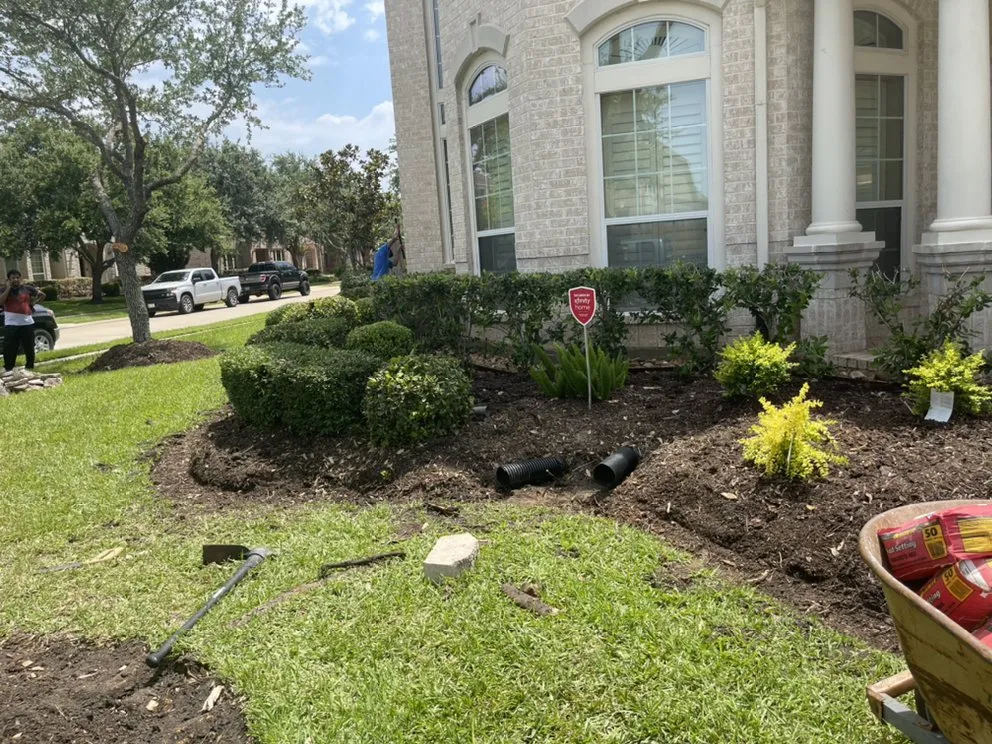 Affordable outdoor landscaping with custom design across Houston, TX - VA Landscape