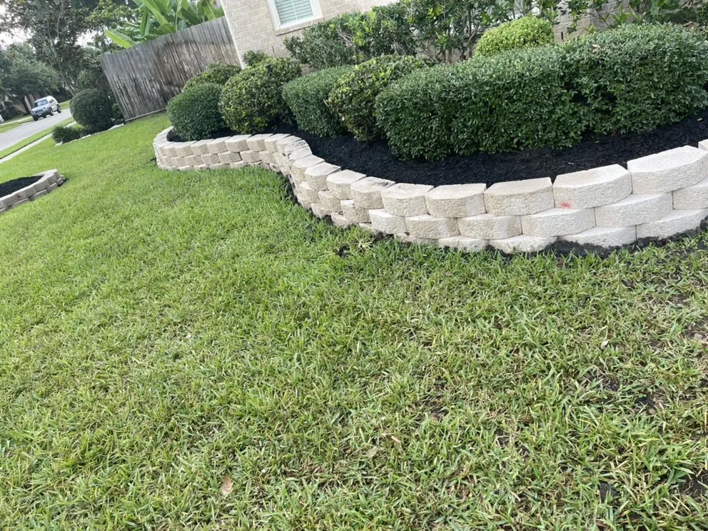 Top-rated lawn care service for homes in Houston, TX by VA Landscape