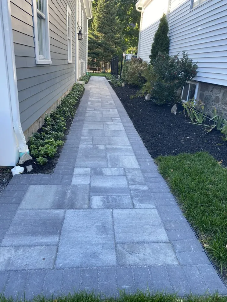 Local lawn care service for residential properties in Lynn, MA by V&A Landscaping & Hardscapes