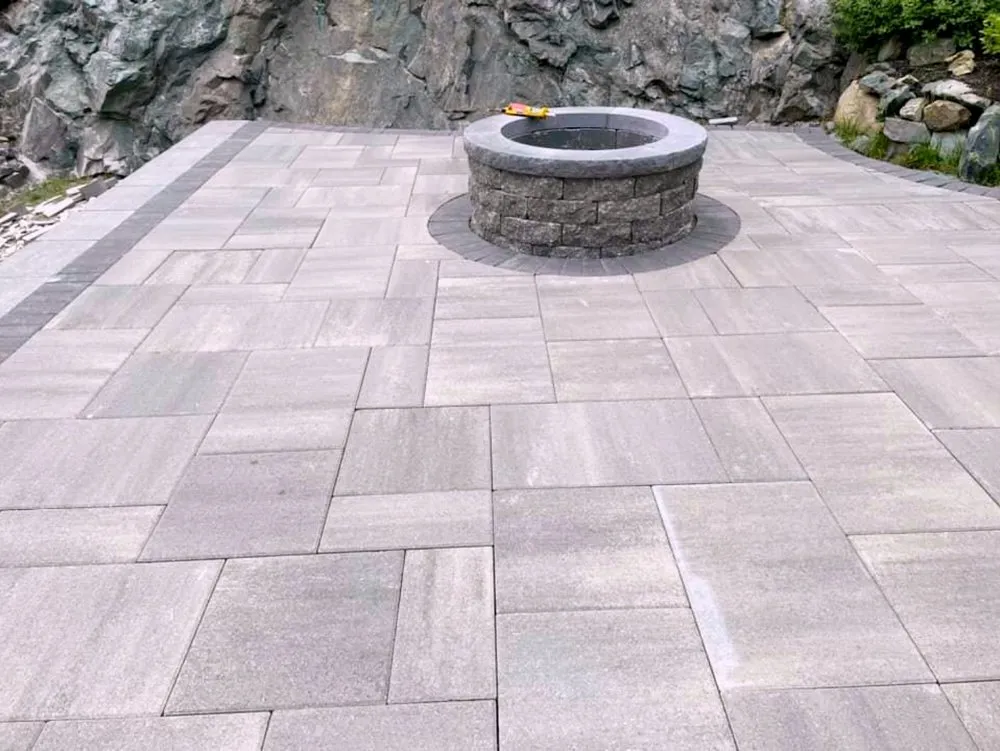 Affordable landscape installation in Lynn, MA by V&A Landscaping & Hardscapes