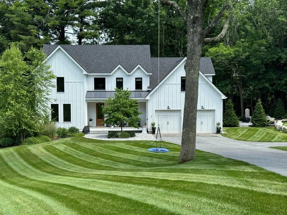 Affordable outdoor landscaping in Falmouth, ME by Vacationland Lawncare