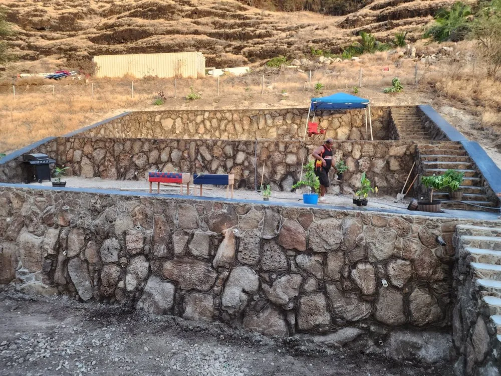 Custom yard maintenance for beautiful yards in Wahiawa, HI by Vaifo'ou Construction