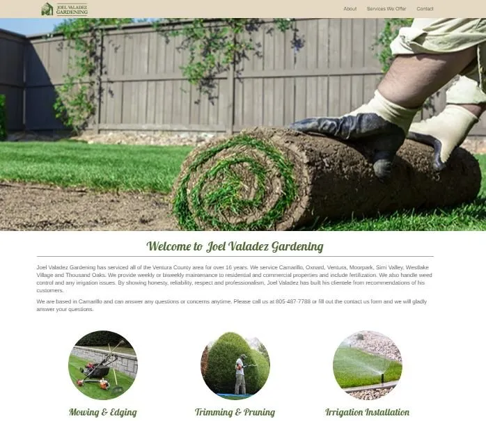 Affordable landscape installation for outdoor upgrades in Camarillo, CA by Valadez Gardening