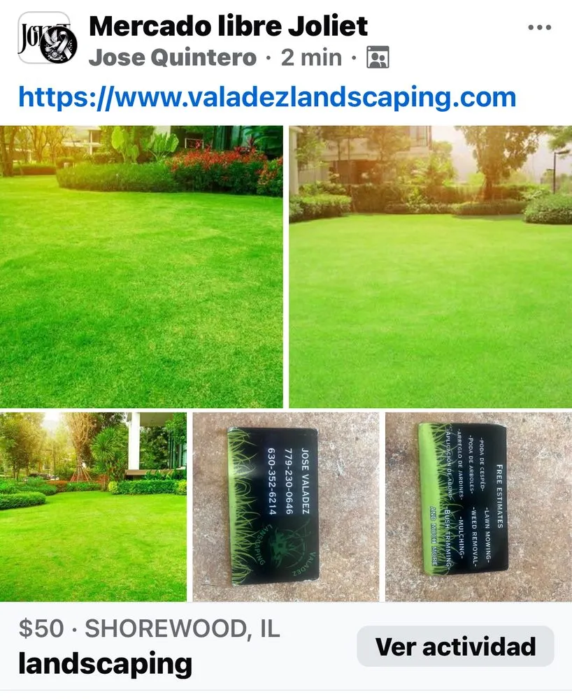 Professional residential landscaping in Joliet, IL by Valadez Landscaping
