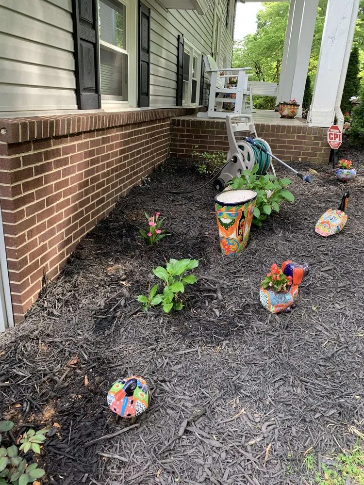 Local garden landscaping with custom design across Greensboro, NC - Valdez All In One