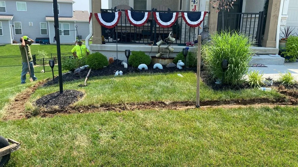 Custom lawn care service in Olathe, KS by Valdez Landscaping