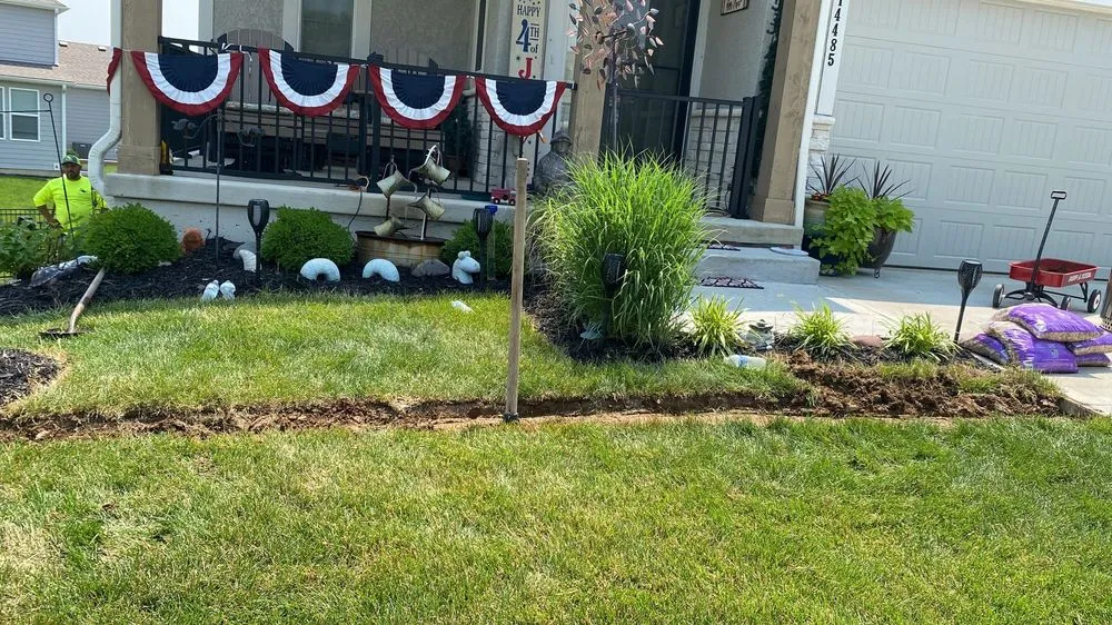 Affordable lawn mowing service for year-round maintenance across Olathe, KS - Valdez Landscaping