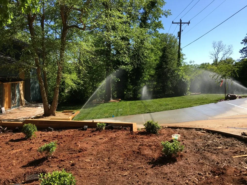 Custom landscape installation near you in Greenville, SC by Valdivia lawn care