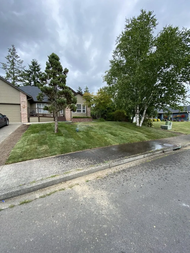 Custom outdoor landscaping for year-round maintenance in Kelso, WA by Valencia Lawn Care