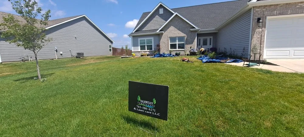 Professional residential landscaping in Shadeland, IN by Valencia's landscaping & Lawn care
