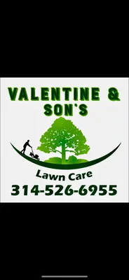 Valentine & Sons Lawn Care Logo