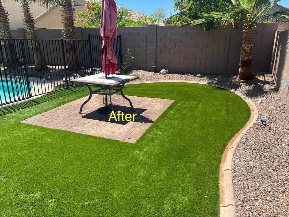 Affordable garden landscaping for outdoor upgrades in Queen Creek, AZ by Valentine State Cleaning