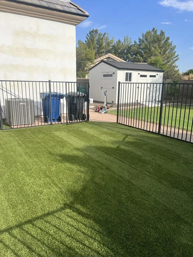 Local landscape installation in Queen Creek, AZ by Valentine State Cleaning