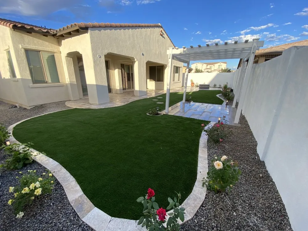 Professional yard cleanup service experts serving Glendale, AZ - Valentin’s Landscape and Hardscape