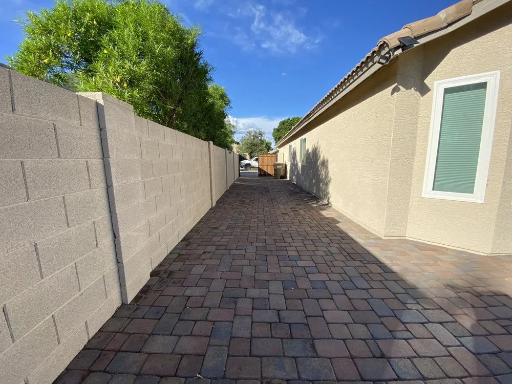 Custom landscape installation in Glendale, AZ by Valentin’s Landscape and Hardscape
