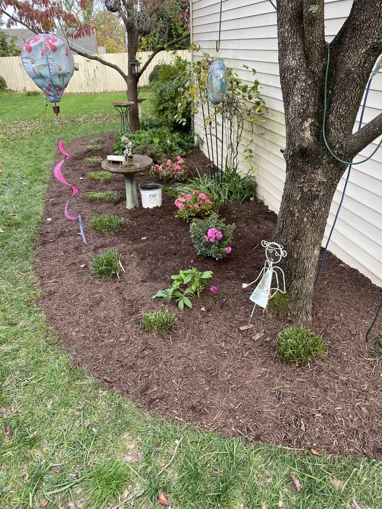 Expert yard cleanup service with custom design in Danville, VA by Valid Lawncare