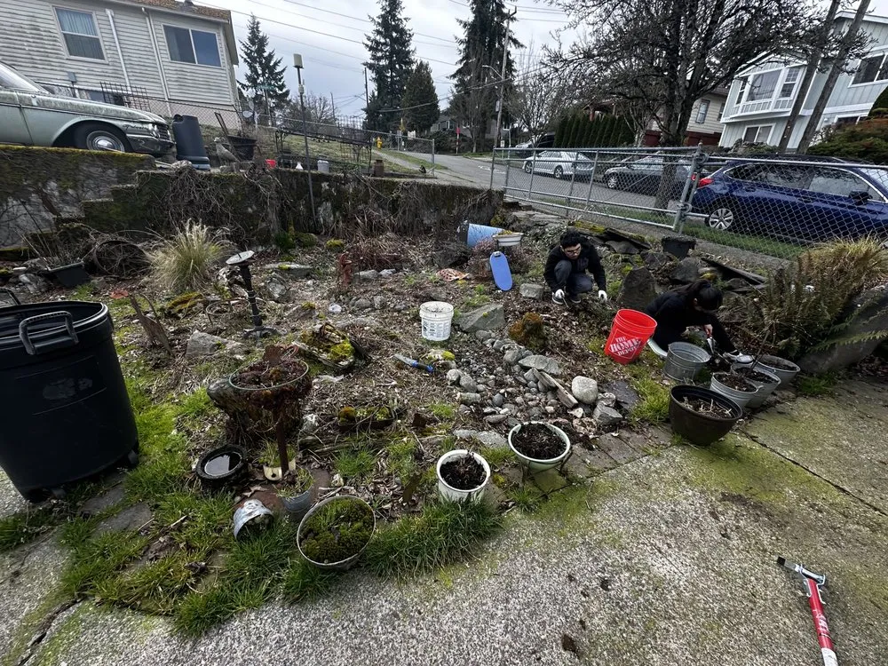Custom landscape installation in Seattle, WA - Valle Gardening