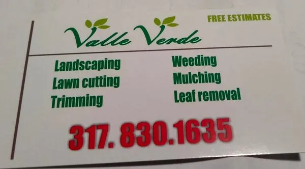 Valle Verde Landscaping Logo