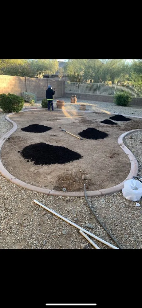 Local landscape installation for beautiful yards in Phoenix, AZ by Valle Verde Lawn Care