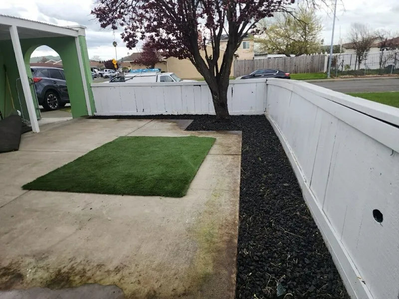 Local landscape installation in Vallejo, CA by Vallejo Grass Master