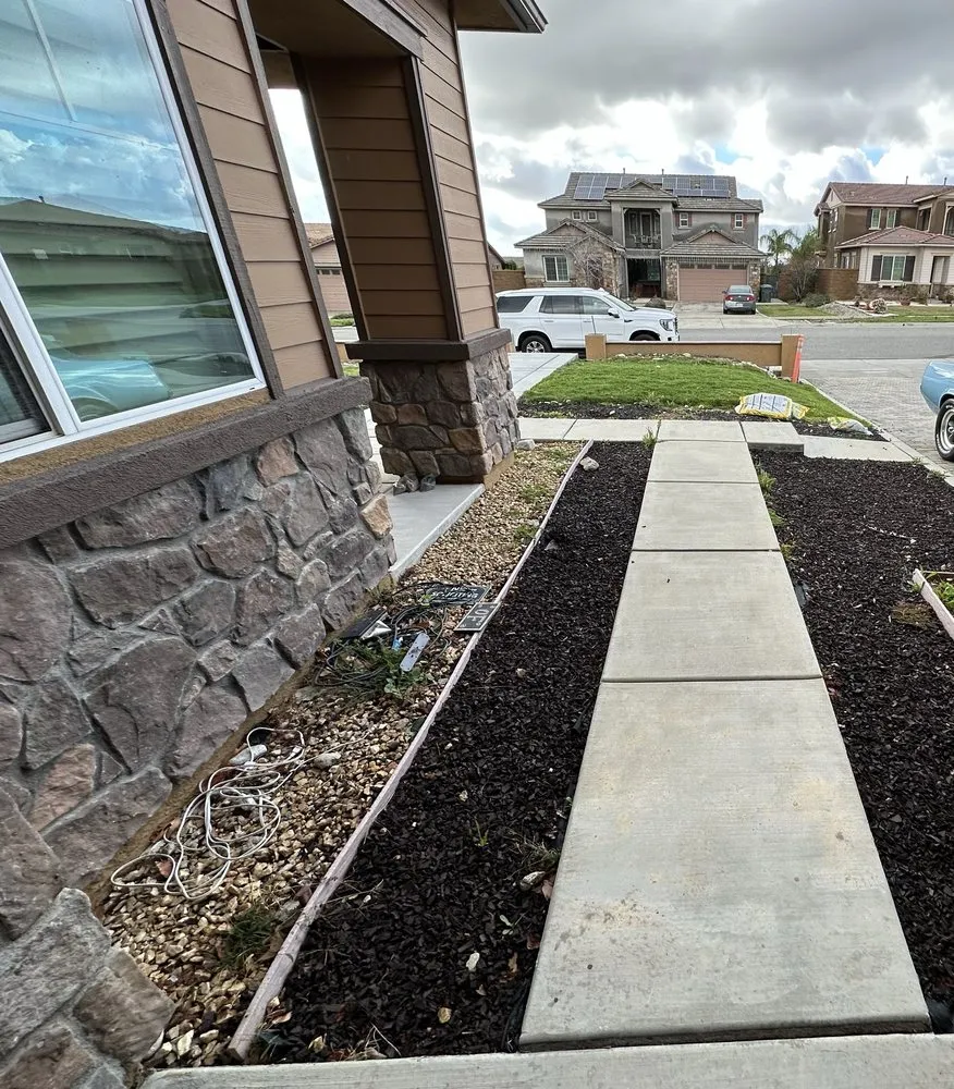 Affordable lawn mowing service in Corona, CA by Vallejo Landscape Products & Design.