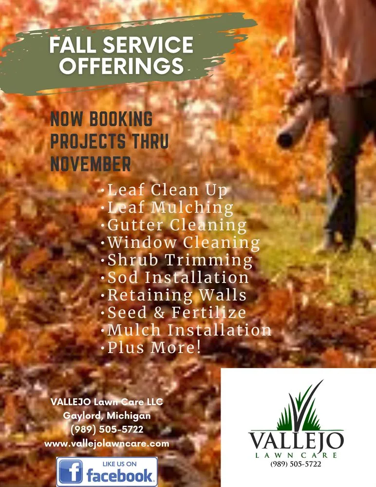 Top-rated lawn care service experts serving Gaylord, MI - Vallejo Lawn Care