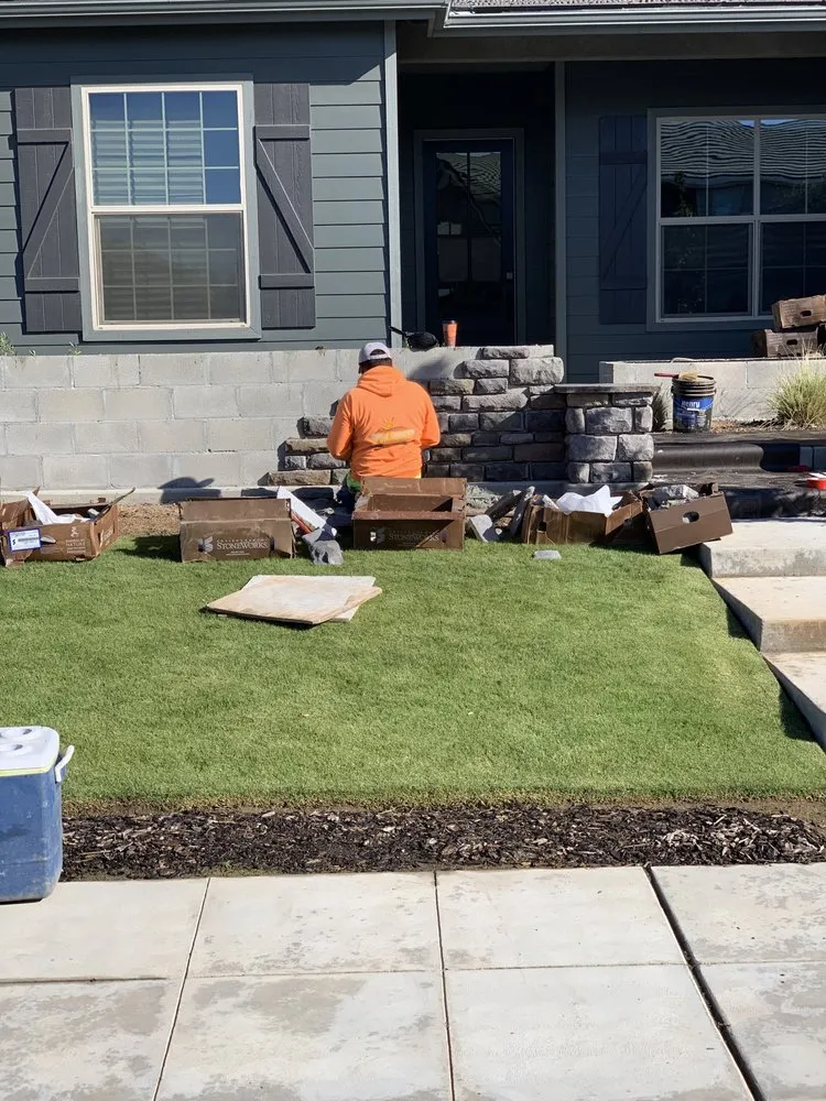 Affordable landscaping services near you in Fresno, CA by Valley Concrete and Landscaping
