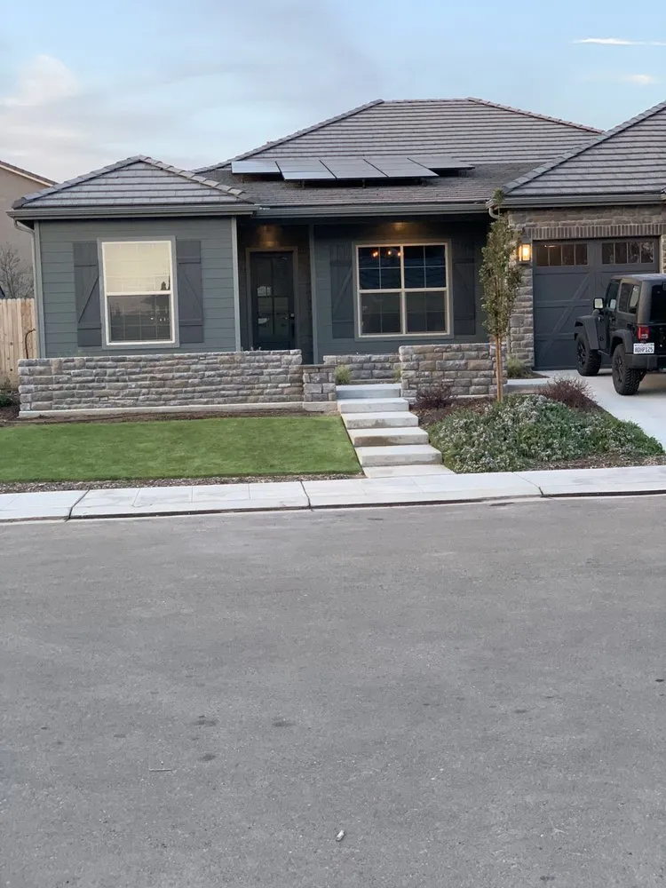 Professional landscape installation near you in Fresno, CA by Valley Concrete and Landscaping