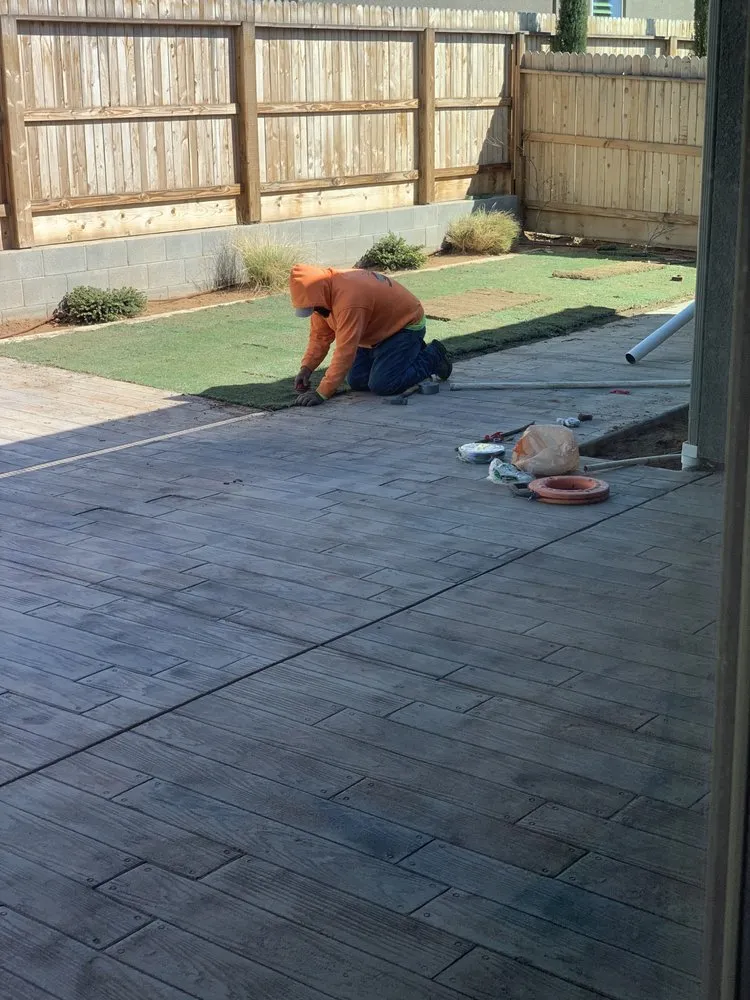 Expert landscaping services in Fresno, CA by Valley Concrete and Landscaping