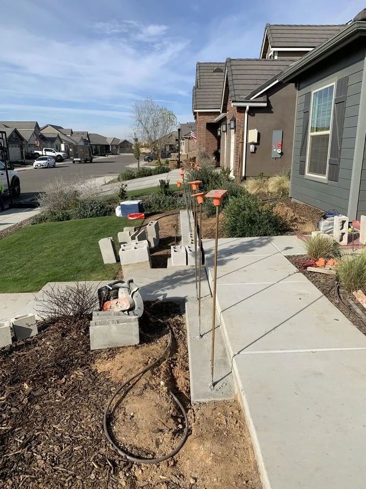 Affordable outdoor landscaping for outdoor upgrades across Fresno, CA - Valley Concrete and Landscaping