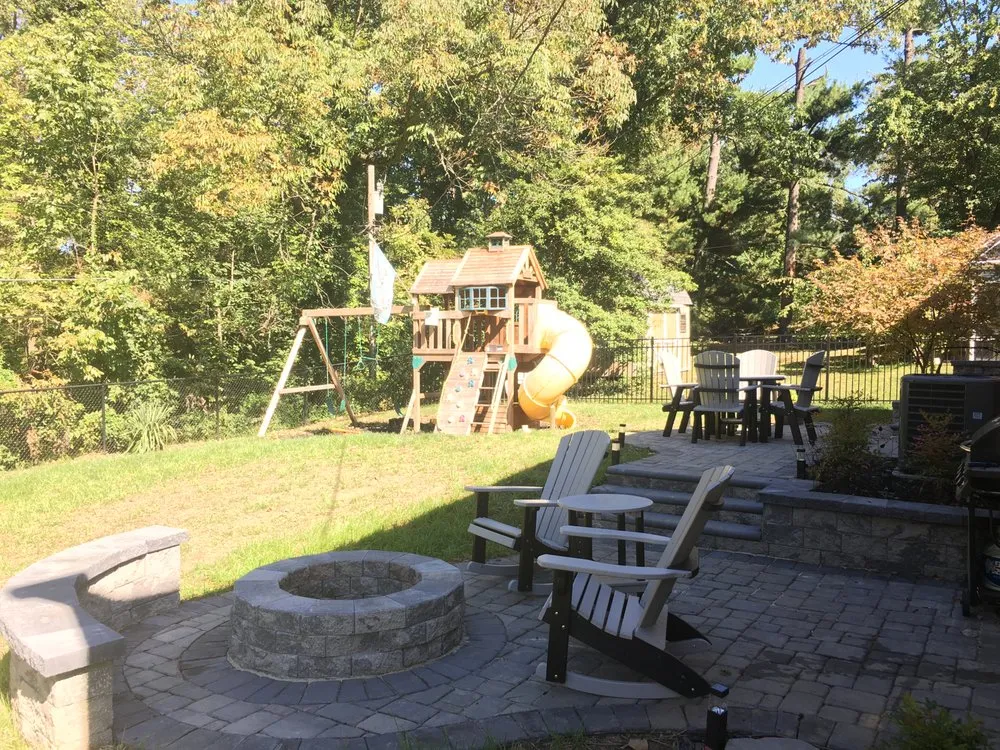 Custom outdoor landscaping in Catonsville, MD by Valley Deck & Patio